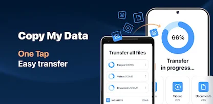 Copy My Data: Transfer Content Icon